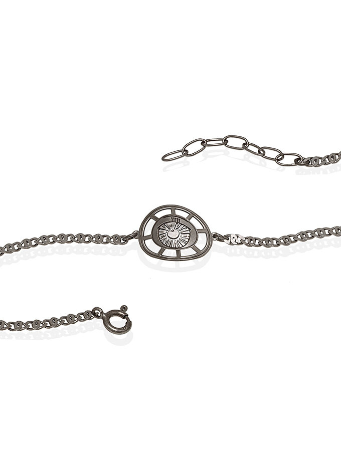 CHAIN BRACELET SMALL BYZANTINE PEBBLE