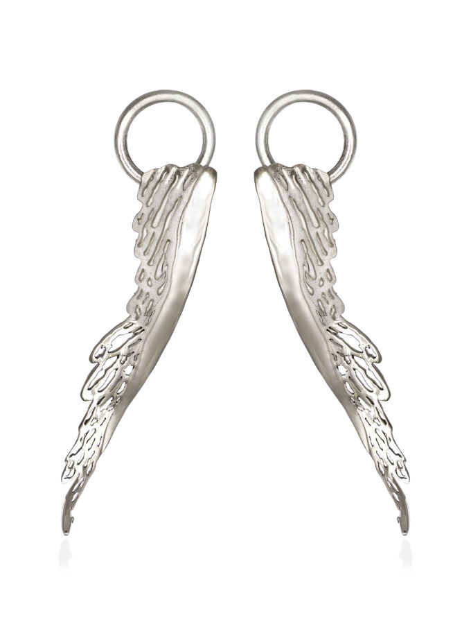 STUD EARRINGS SMALL HOOP LONG PHOENIX