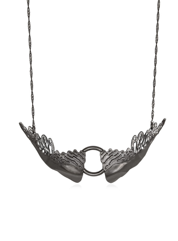 CHAIN NECKLACE WIDE DOUBLE PHOENIX